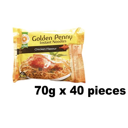 Golden Penny 70g x 40 pieces Instant Noodles - Chicken Flavour